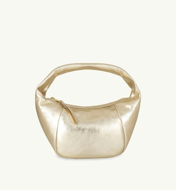 Apatchy London The Jasmine Leather Bag - Gold