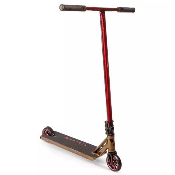 Triad Park Custom Complete #5 Kids Pro Stunt Scooter - Bronze/Red