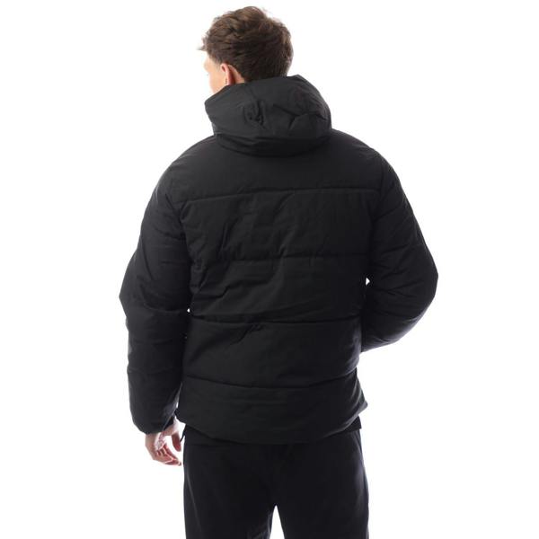 Jack And Jones Mens Brady Hooded Jacket - Black - 