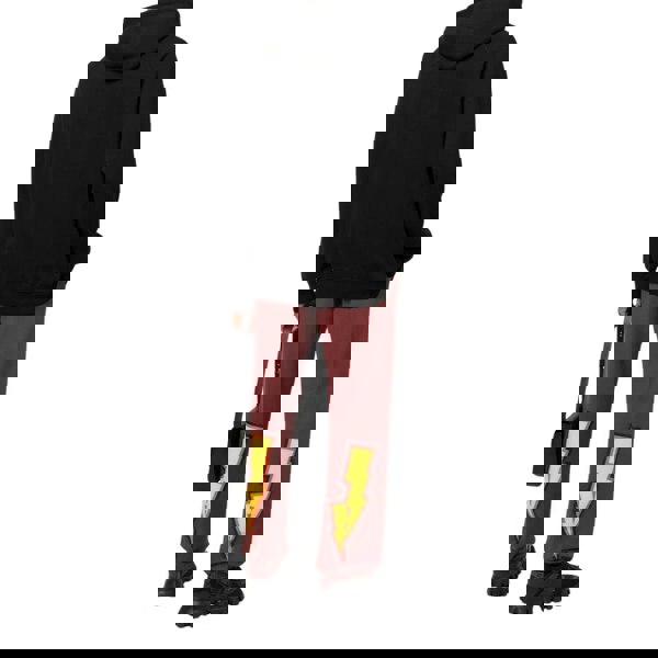 Off-White Off White Unisex Adult Thunder Stable Slim Jogging Bottoms - Burgundy