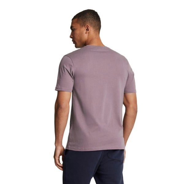 Lyle & Scott Mens Plain T-Shirt - Highland Mauve