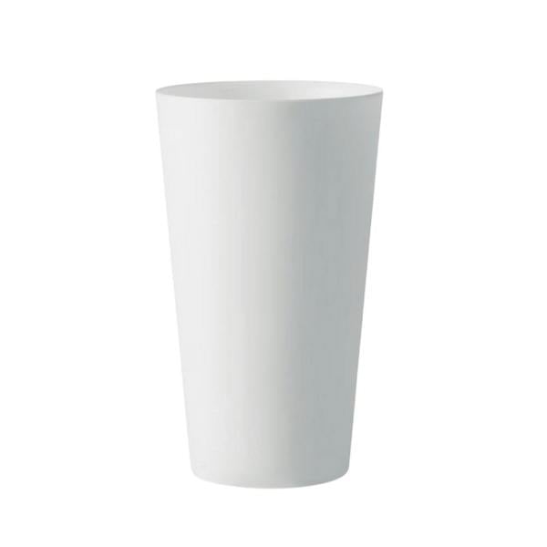 MidOcean Festa Large Reusable 500ml Party Cup - White - 