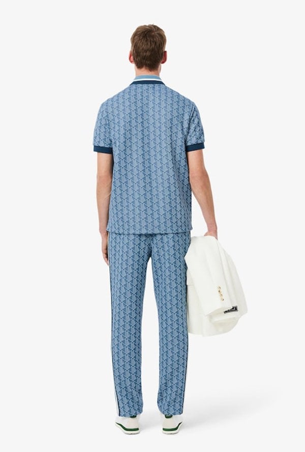 Lacoste Paris Monogram Sweatpants - Blue