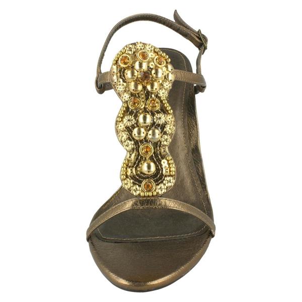 Ladies A & M Classic Heeled Sandal