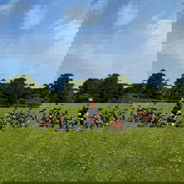 Hoy Weee! 12" Balance Bike - Red