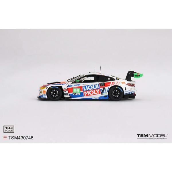 MCSlots BMW M4 GT3 #96 Turner Motorsports IMSA 2023 Sebring 12Hrs GTD 2nd Place 1:43 Scale TSM430748