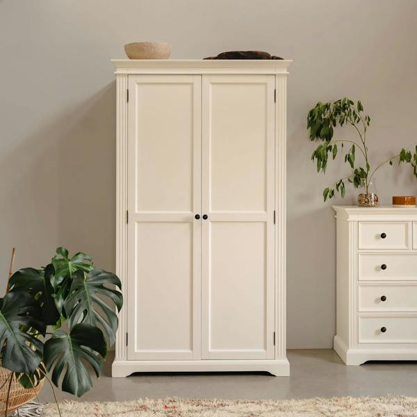 Gainsborough Double Wardrobe Large 2 Door Bedroom Storage