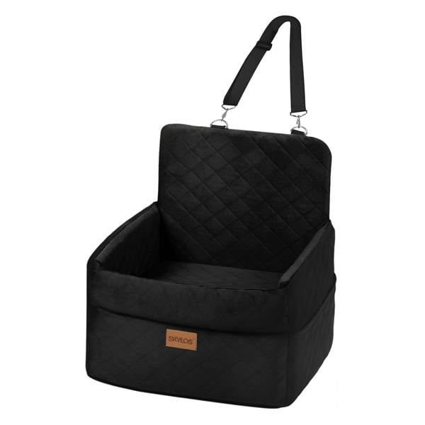 Skylos Dog Booster Car Seat Travel Carrier Bed Basket Portable Pet Cat Puppy