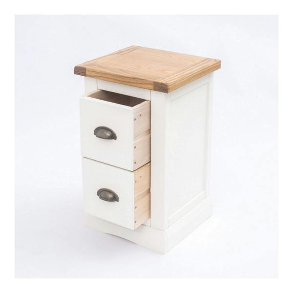 Cabinet Bits Cosenza 2 Drawer Petite Bedside Table