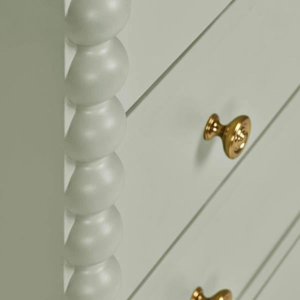 Statement Furniture Cromwell 2 over 3 Chest of Drawers with Bobbin Design