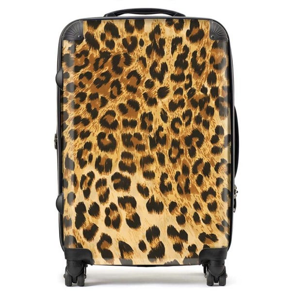 Warren Reed Wild Animal Pattern Suitcase