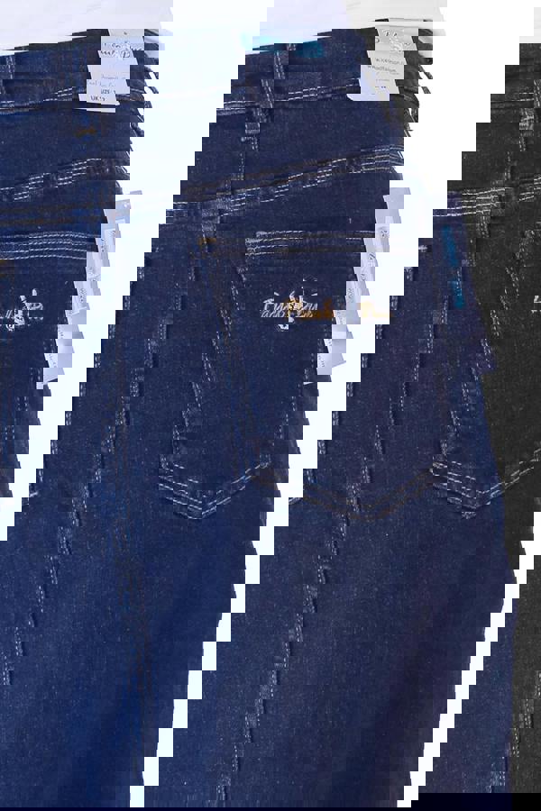 Paulo Due Women's A Line Stretch Denim Skirt