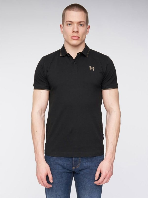 Henleys Henflare Polo Black