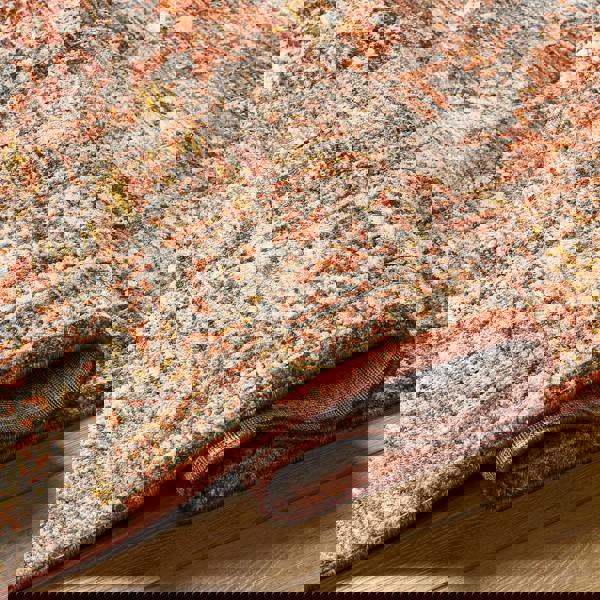 Livabliss Mirabel-Vintage Beige Brown Traditional Boho Fringe Rug