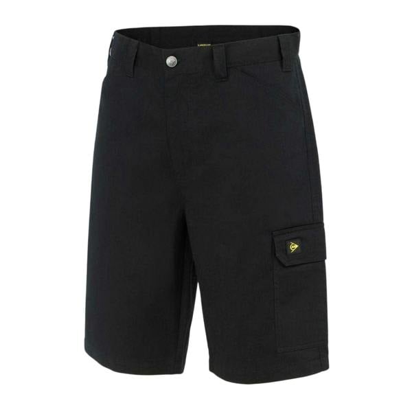 Dunlop Mens Dispatch Logo Shorts - Black - 
