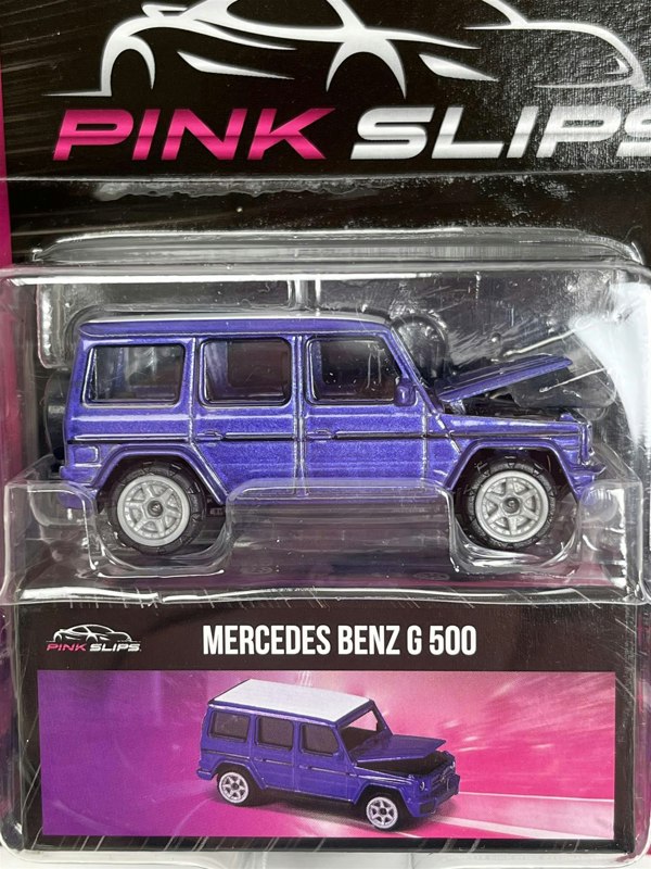 Jada Mercedes Benz G 500 Purple 1:64 Scale Pink Slips Jada 213291000