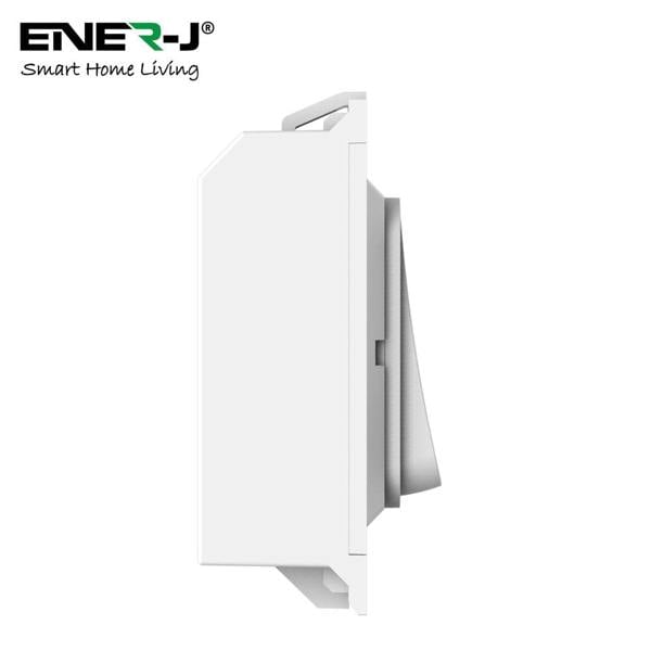 ENER-J 1 Gang Wireless Kinetic Switch Style, White Body (ECO Series) - Pack of 2