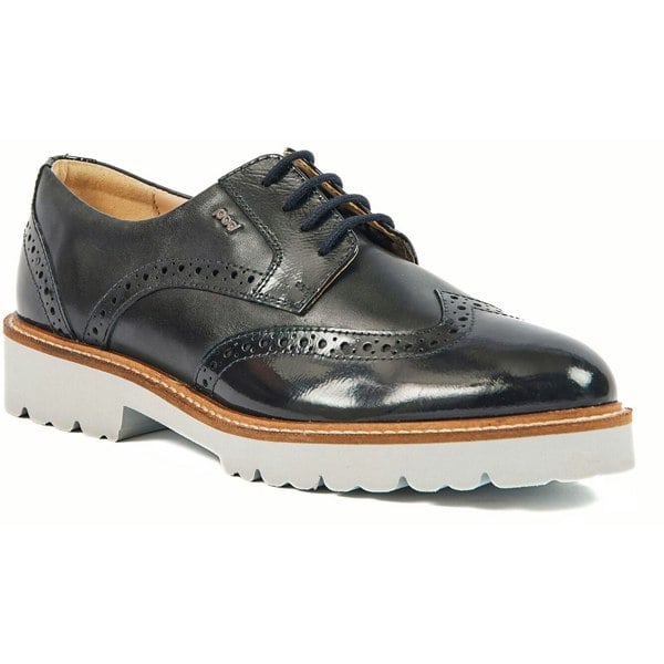 Pod Kortney Brogues Women's - Navy Patent