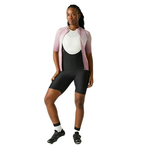 Dare 2B Womens/Ladies Lightning Gradient Print Half-Sleeved Cycling Jersey - Mauve Shadow - 