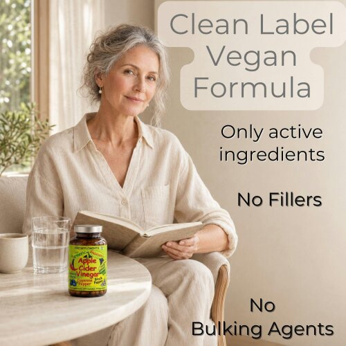 Dietapplements Apple Cider Vinegar with the Mother, Superfood, Biocultures & Berries Complex