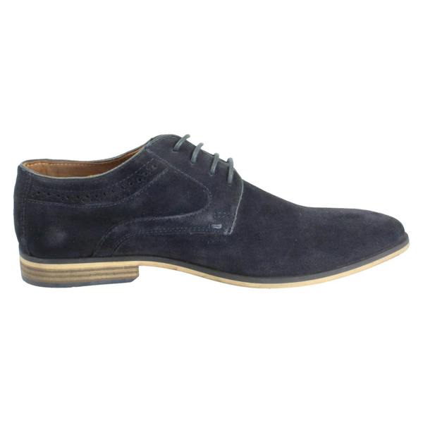 Front Mens Front Suede Leather Lace Up Smart Shoes Carter FR740