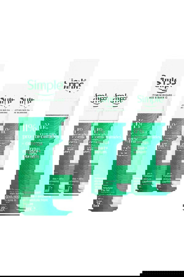 Simple Repair+ Serum 11% Pro-Ceramide & Omega Barrier Care, 30ml