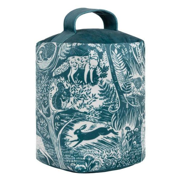 Furn Animals Winter Doorstop - Midnight - 