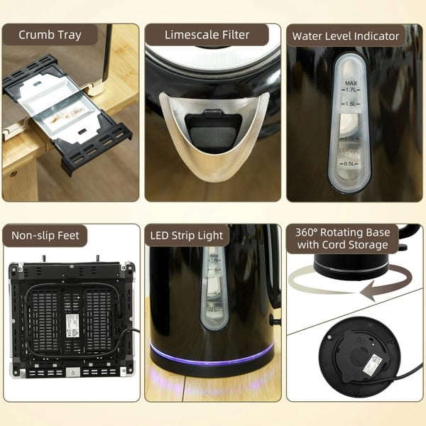 Kettle and Toaster Set