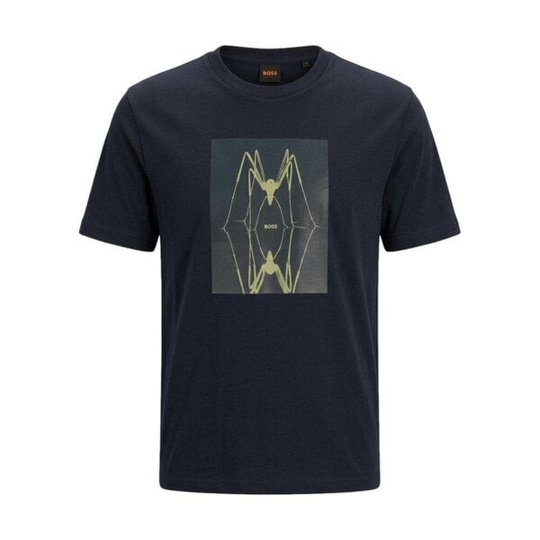 BOSS Te Creature Graphic T-Shirt Dark Blue