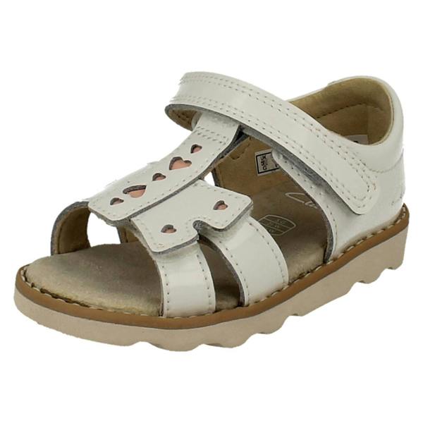 Clarks Girls Clarks Heart Detail Sandal Crown Beat T