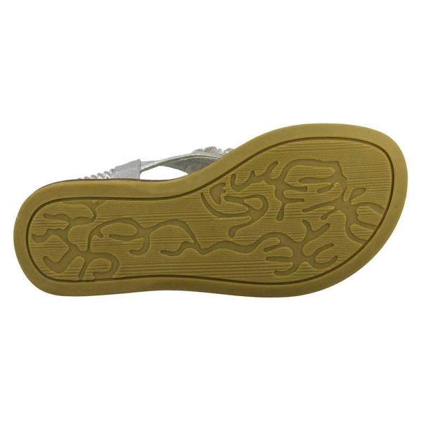 Spot On Girls Spot On Toepost Flower Trim Sandals