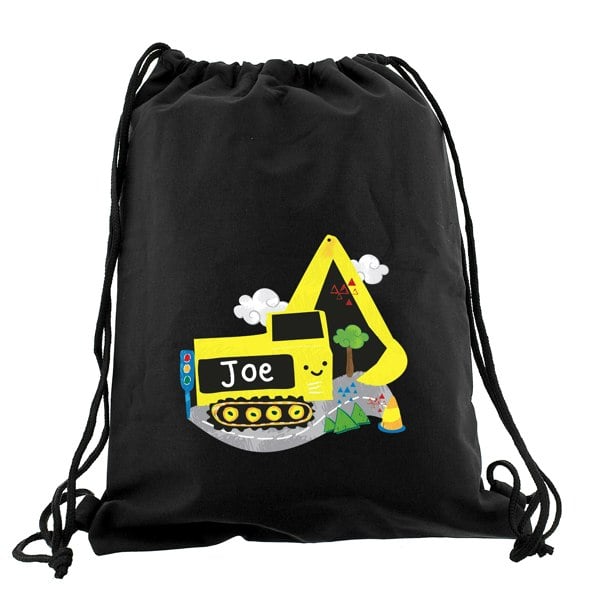 Personalised Memento Company Personalised Digger Black Kit Bag
