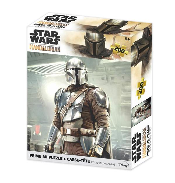 Prime 3D Puzzles Prime 3D Star Wars The Mandalorian 200 Piece Puzzle