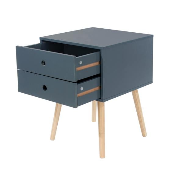 Core Products Scandia 2-Drawer Premium Bedside Cabinet