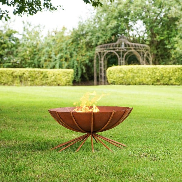 Ivyline Outdoor Metal Dakota Firebowl