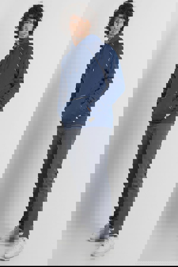 ENORSIA Men's Brushed Fleece Raglan Hoodie