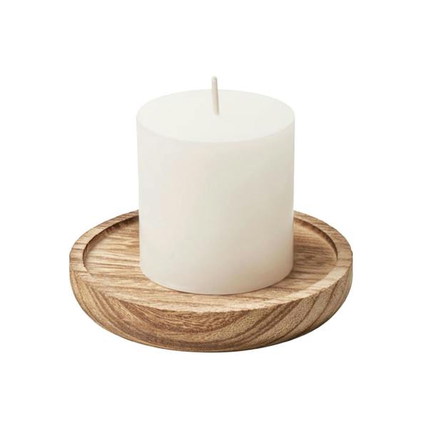 MidOcean Pentas Round Wooden Scented Candle - Wood - 