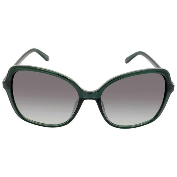 Calvin Klein Womens/Ladies Gradient Sunglasses - Emerald/Grey - 