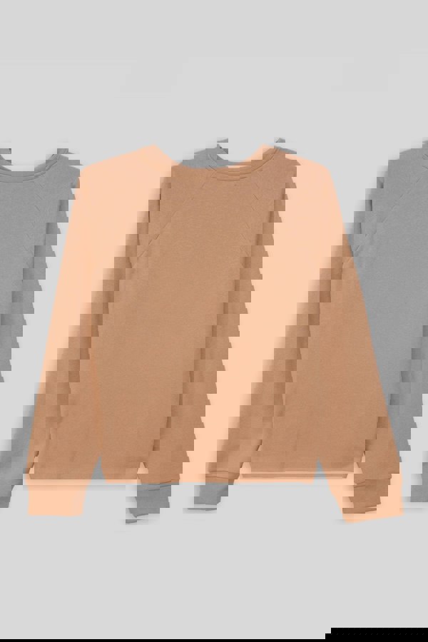 ENORSIA Raw Edge Sweatshirt