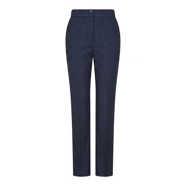 TPW-37 - Women's 3 Piece Navy Blue Pinstripe Suit - TruClothing.com - 8