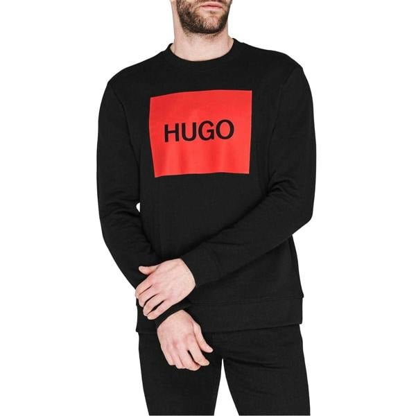 Hugo Mens Logo Sweatshirt - Black - 