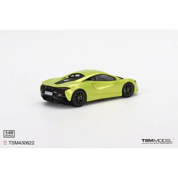 MCSlots McLaren Artura Flux Green 1:43 Scale TSM430622