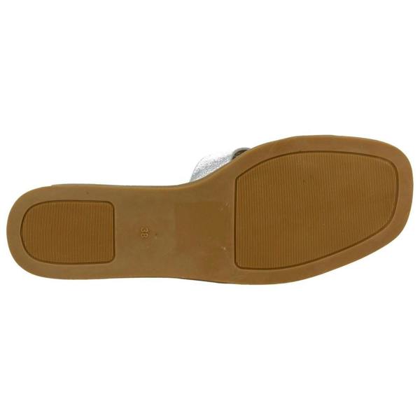 Spot On Ladies Spot On Casual Open Toe Summer Mule