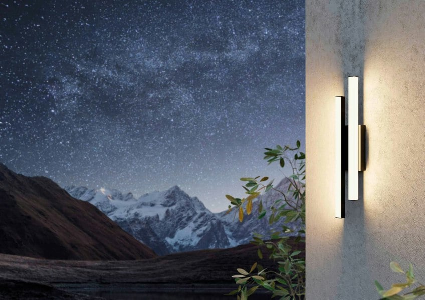 EGLO Serricella LED Linear Exterior Wall Light