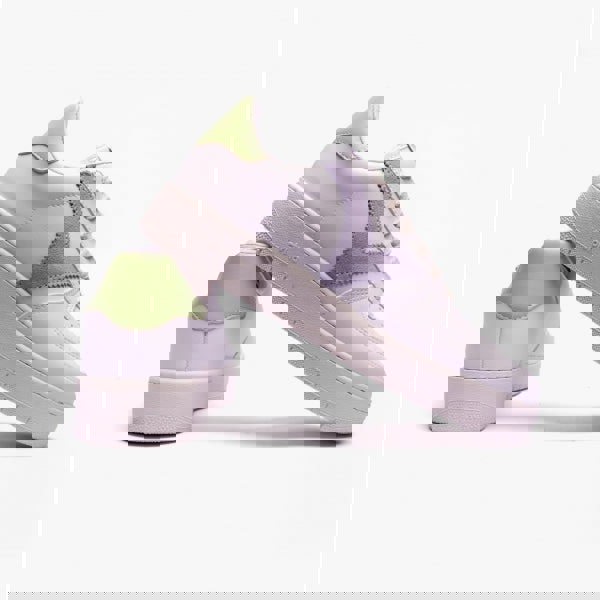 Victoria MADRID CONTRAST FAUX LEATHER Womens Trainers Pastel Multi