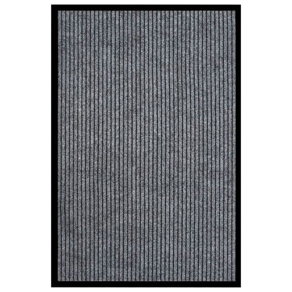 Berkfield Doormat Striped Grey 80x120 cm