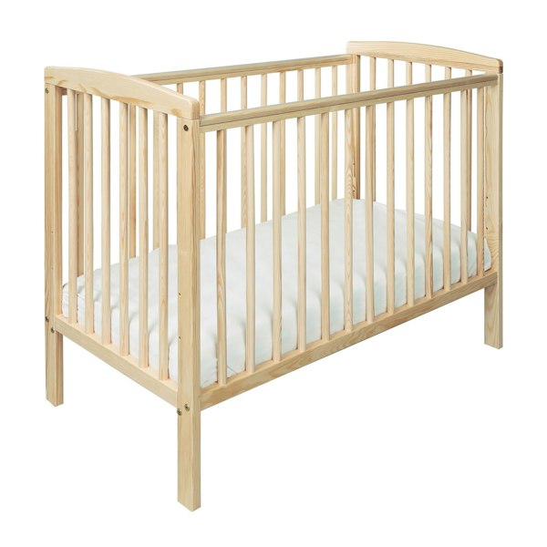 Kinder Valley Sydney Compact Cot Natural with Kinder Flow Mattress