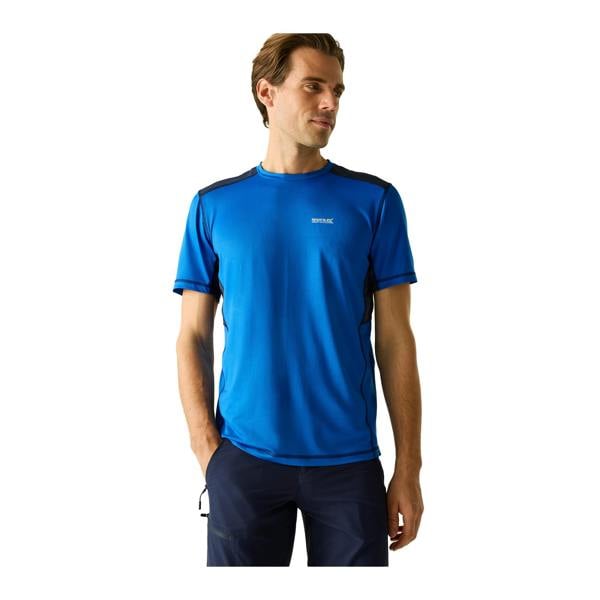 Regatta Mens Virda T-Shirt - Olympian Blue/Navy - 
