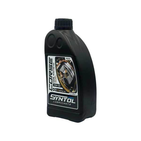 Syntol Motorcycle Motorbike Corse 4T 15W-50 Fully Synthetic Oil