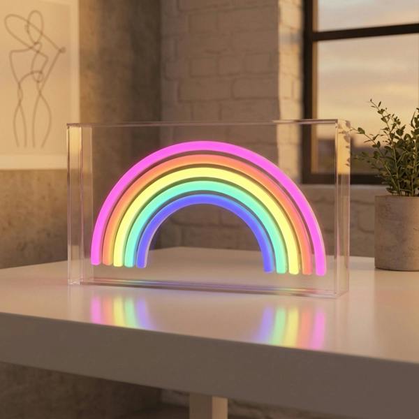 Garden Greatness NeonEsque Rainbow USB Neon Sign Light